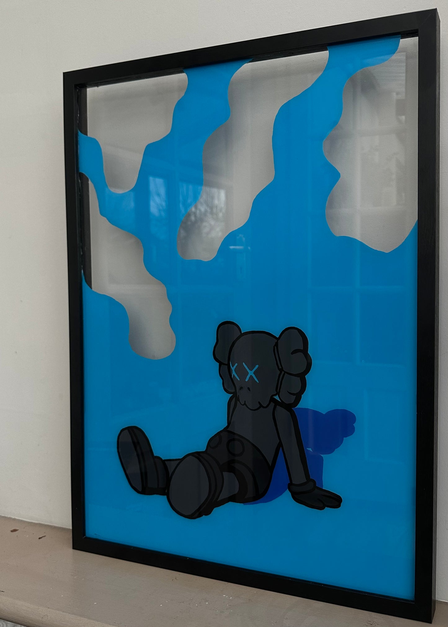 Glass KAWS