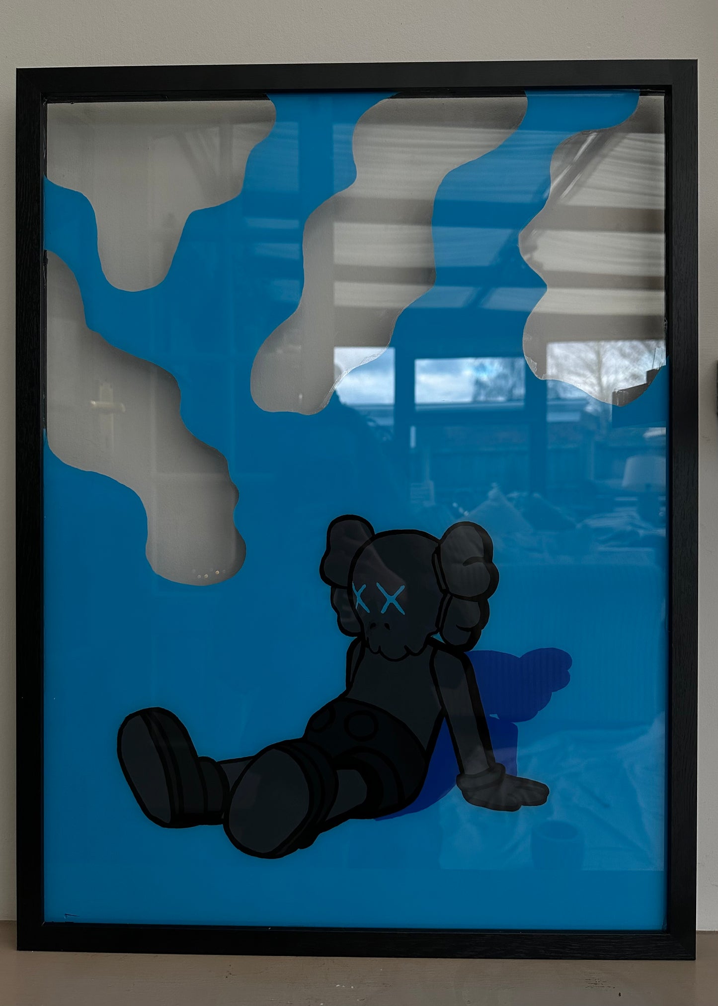 Glass KAWS