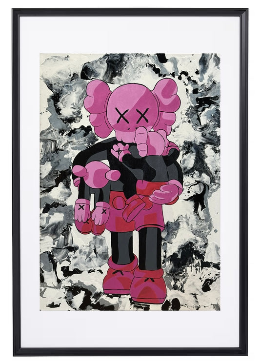 KAWS print, A5